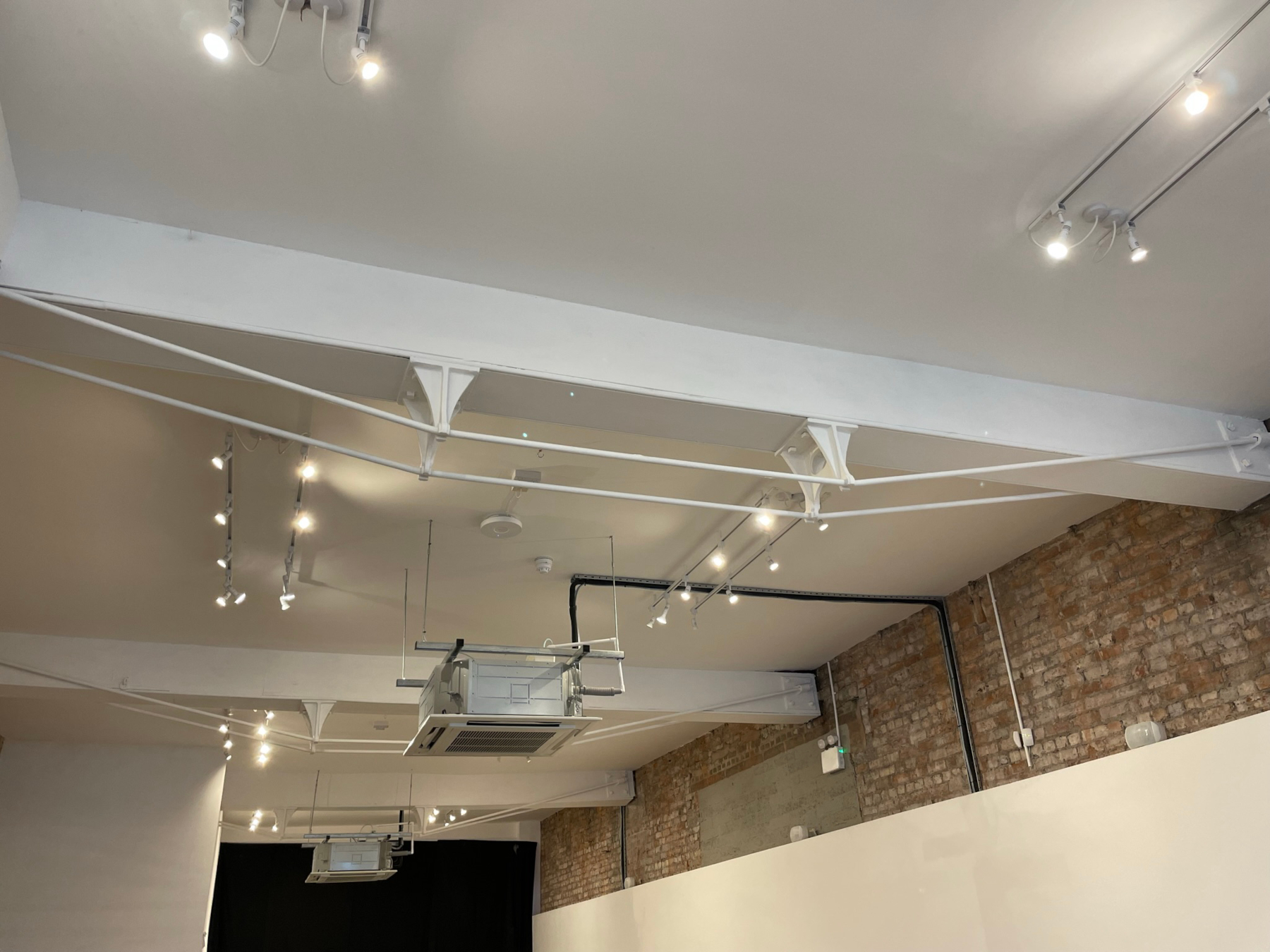 Existing bowstring beams