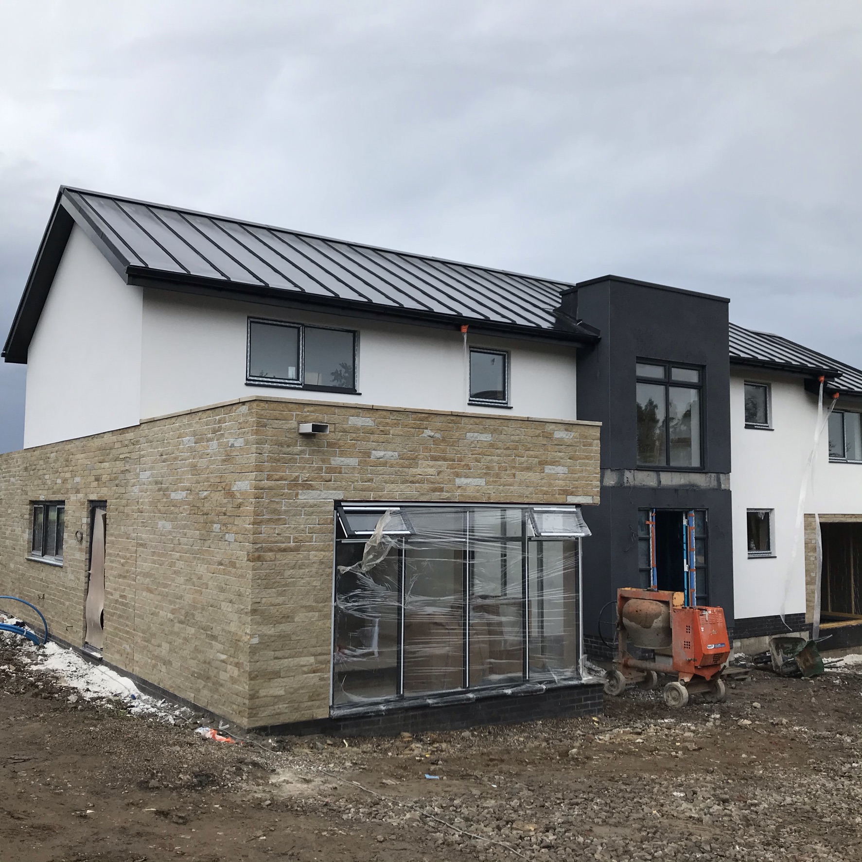 Plot 1 nearing completion