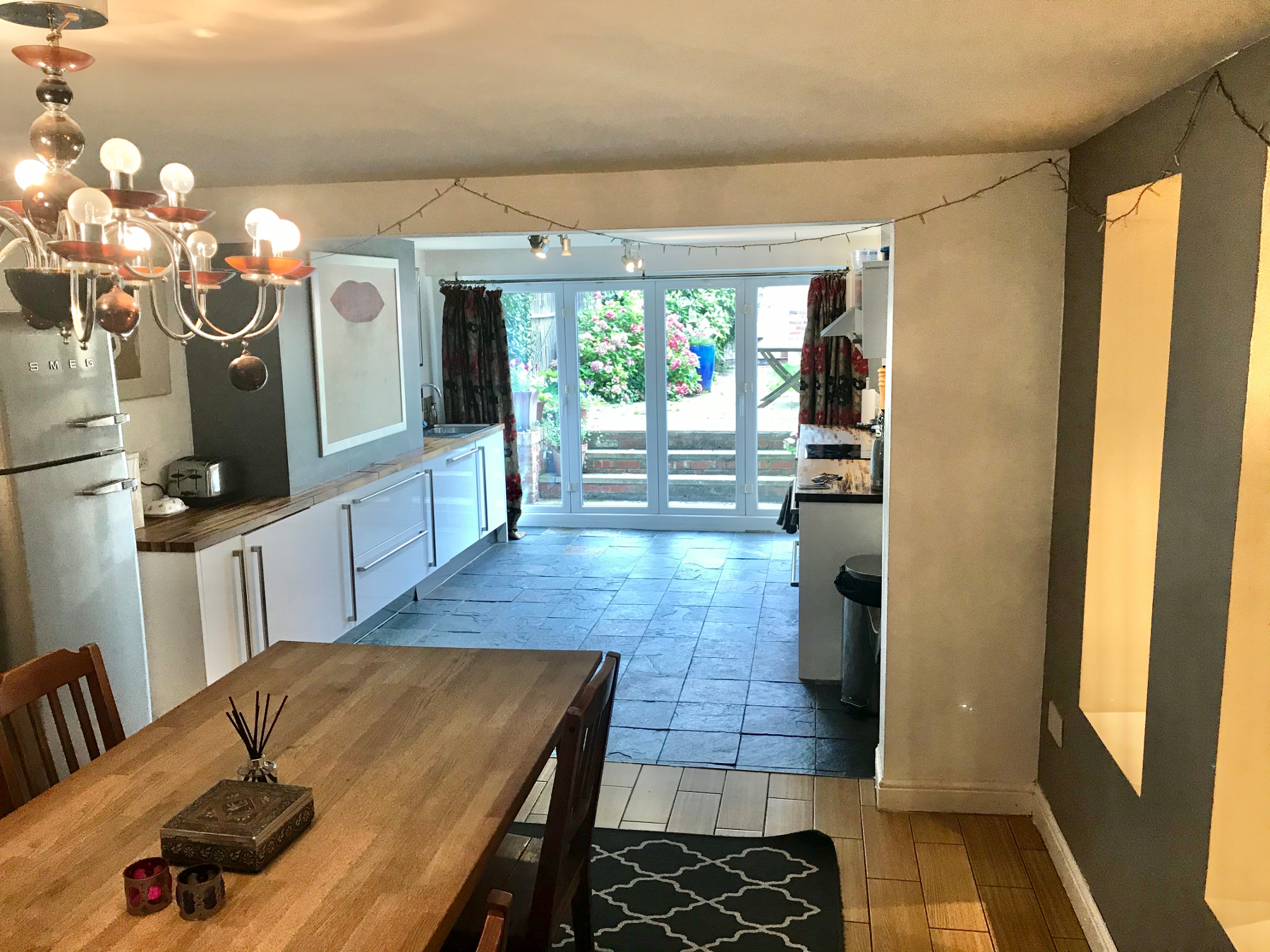 Kitchen basement conversion was a key focal point of the survey